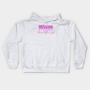 International Women's Day Kids Hoodie